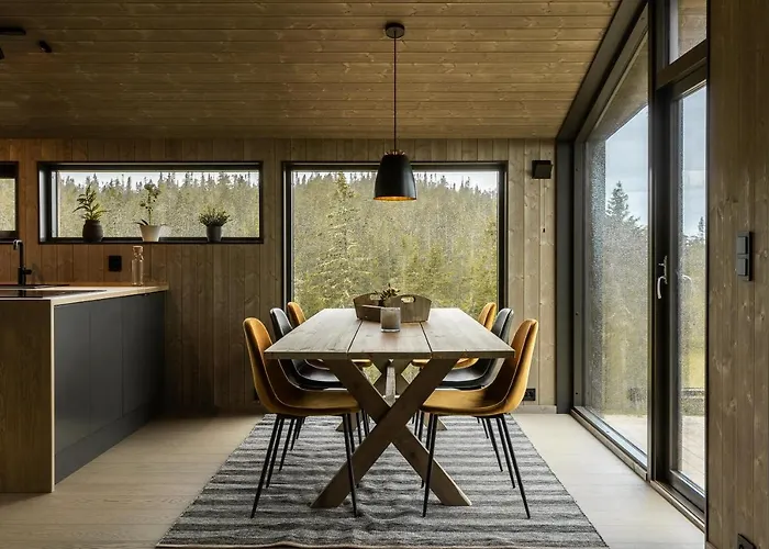 Tatil Evi Moderne Pa Norefjell Noresund